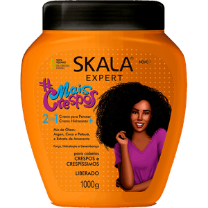 CREME DE TRATAMENTO SKALA POTE 1KG MAIS CRESPOS